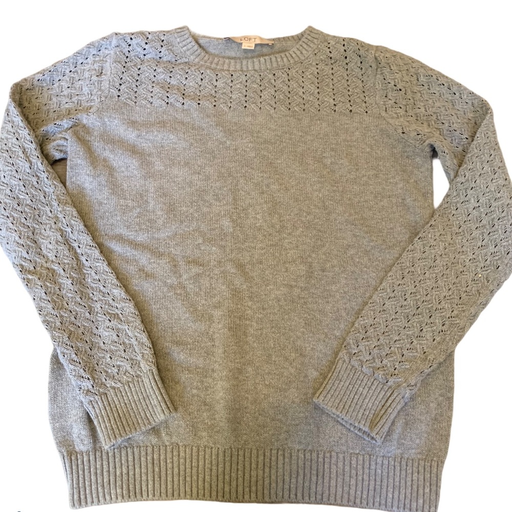 Loft grey sweater